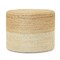 Edge Collections-18" x 14"-Handcrafted Braided Pouf Ottoman for Home Décor-1 pcs